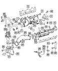Genuine Mopar Bolt Right Side 5125741AA New. Price: $18.12.