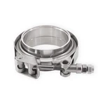 Mishimoto MMCLAMP-VS-2 Stainless Steel V-band With Flanges 2-IN (50.8MM) New. Price: $43.60.