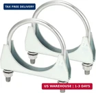 Qwork U-bolt Muffler Tip Exhaust Hook, 2 Pack 3" Od Universal Silencer New. Price: $24.18.