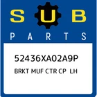 Subaru Brkt Muf Ctr Cp Lh 52436XA02A9P, New Genuine Oem Part. Price: $29.76.