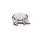 Mishimoto MMCLAMP-VA-25 Aluminum V-band W/ Flanges, 2.5" (63.5MM) New. Price: $44.95.