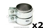 Mercedes/mini (1994-2020) Exhaust Clamp 60 Mm For Pipes (2) Hjs New. Price: $87.25.