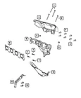 Genuine Mopar Bolt Mounting 6508634AA New. Price: $22.37.