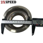 4" To 2.5" V-band Flange Adapter For Manifold Exhaust 2" Height New. Price: $29.39.
