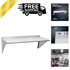 Nsf Stainless Steel 18X48 Wall Shelf 16GA Commercial Kitchen Restaurant Shelving New. Price: $112.94.