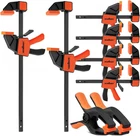 Horusdy 8-PACK Bar For Woodworking, 12" And 6" Clamps, New. Price: $45.62.