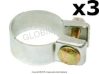 For Volkswagen (1987-1999) Muffler Clamp (3) Fischer & Plath + Year Warranty New. Price: $27.30.