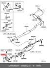 Genuine Oe Springexh Front Pipe C MR597273 For Mitsubishi MR59-7273 Neu. Price: $9.31.