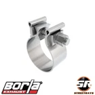Borla 2.25" T-304 Stainless Steel Accuseal Single Bolt Band Clamp 18322 New. Price: $21.90.