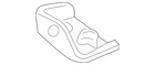 Genuine Mitsubishi Exhaust Manifold Bracket MN137998 New. Price: $20.03.