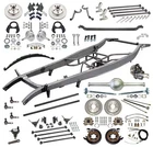 1932 Ford Frame Kit With Suspension,steering,brakes,currie 9" REAR,3RD Member New. Price: $10599.99.