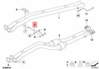 Genuine Bmw X3 E83 2.5SI 3.0I 3.0SI Sav Exhaust Support 18303422991 New. Price: $61.42.