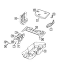 Genuine Mopar Rivet 68118135AA New. Price: $8.13.