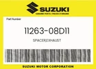 Suzuki Genuine Spacer,exhaust 11263-08D11 New. Price: $17.99.