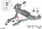 Genuine Bmw G05 G07 40IX 50IX M50DX X7 Holder Exhaust System 18307935435 New. Price: $36.13.