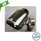 High Quality 1 Pc Remus Glossy Black Real Carbon Exhaust Tip 304 Stainless Steel New. Price: $89.25.