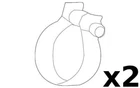 For Bmw (2009-2023) Muffler Clamp Pcs) Hjs + 1 Year Warranty New. Price: $46.25.