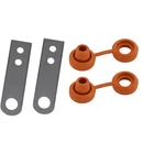Steel Exhaust Hanger Brackets With Poly Grommet Bushings, 4 Inch New. Price: $31.99.