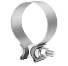Evil Energy 2.5 Inch Exhaust CLAMP,2 1/2" Narrow Band Muffler Stainless New. Price: $12.00.