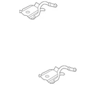 Genuine Volkswagen Hanger 3C0-253-461-AD New. Price: $11.08.