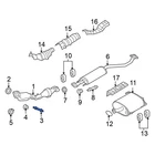 For Nissan Sentra 2007-2019 206068H30A Exhaust Bolt New. Price: $10.39.