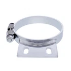 United Pacific 10327 Exhaust Clamp 5", Chrome Finish, For Peterbilt Cab New. Price: $33.63.