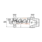 Mach Gcp 243X U Joint New. Price: $48.33.