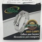 New! Ideal Tridon 10PK Stainless Steel Hose Clamp 1/2" Bandwidth 3/8"-7/8" Sz 06. Price: $11.95.