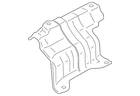 Genuine Jaguar Rear Shield C2C41818 New. Price: $221.63.
