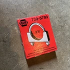 733-5793 New Napa Heavy Duty Exhaust Clamp 2 3/4 Inch 3/8 Saddle Hanger. Price: $9.95.