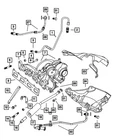 Genuine Mopar Turbo Charger Bracket 4884272AB New. Price: $30.95.