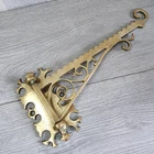 Antique Brass Gentlemans Coat Hook Folding Spit Jack Hanger Ornate Reclaimed. Price: $123.02.