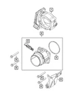 Genuine Mopar Bolt Mounting Left Side 68027628AA New. Price: $8.96.