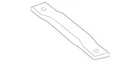 Genuine Mercedes-benz Stiffener 117-619-00-25 New. Price: $48.15.