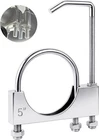 2 Pcs 5 Universal Exhaust Clamp With Hanger, Made Inch, Silver New. Price: $44.98.