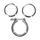 3" (76MM) Stainless Steel Turbo V-band Clamp Kit New. Price: $124.99.