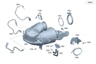 Genuine Mercedes-benz Holder 167-491-56-00 New. Price: $182.28.