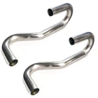 Squirrelly Mandrel Bent 304 Stainless Steel 180+125+35 Ujl Degree Exhaust Tubi New. Price: $190.47.