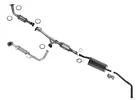 New Exhaust System Toyota Tundra 4.7L 00-2002 With California Emission Only!. Price: $1522.00.