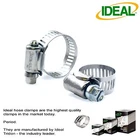 Ideal Box Of 10 Hose Clamps Micro-gear Size #6 8-22MM 5/16-7/8" New. Price: $12.75.