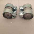 Exhaust Clamp Pipe Connector 83122860 55/90MM 25NM Vw Seat Audi Neu. Price: $31.65.