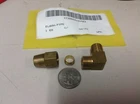 Brass 90 Degree Compression Elbow 3/8 Npt Copper Tube Od 1/4 Pipe Sae J512 New. Price: $10.56.