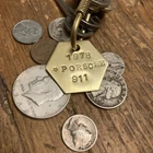 1978 Porsche 911 Brass Key Fob New. Price: $18.95.
