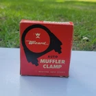 Vintage Western Auto Stores Wizard Muffler Clamp. Cool Packaging. Used. Price: $18.00.