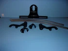 1938 -1956 Ford Pickup Taillight Mounting Brackets, Wire Shields, Plate New. Price: $74.25.