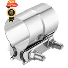 Evil Energy 2'' Exhaust Clamp,lap Joint Band 2.0 Inch, Stainless Steel New. Price: $23.99.