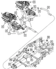 Genuine Mopar 2003-2022 Dodge Ram 1500 Rear Exhaust Clamp 55398184AA New. Price: $51.83.