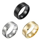 Black Stainless Titanium Color Wedding Lover Couple Rings Women 8-13 New. Price: $5.65.