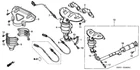 Genuine Honda Stay Converter 11942-PLC-000 New. Price: $208.17.