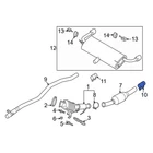 Genuine Ford Exhaust Muffler Clamp EU2Z-5K256-D New. Price: $72.28.